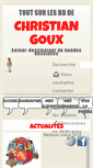 Mobile Screenshot of goux-bd.com